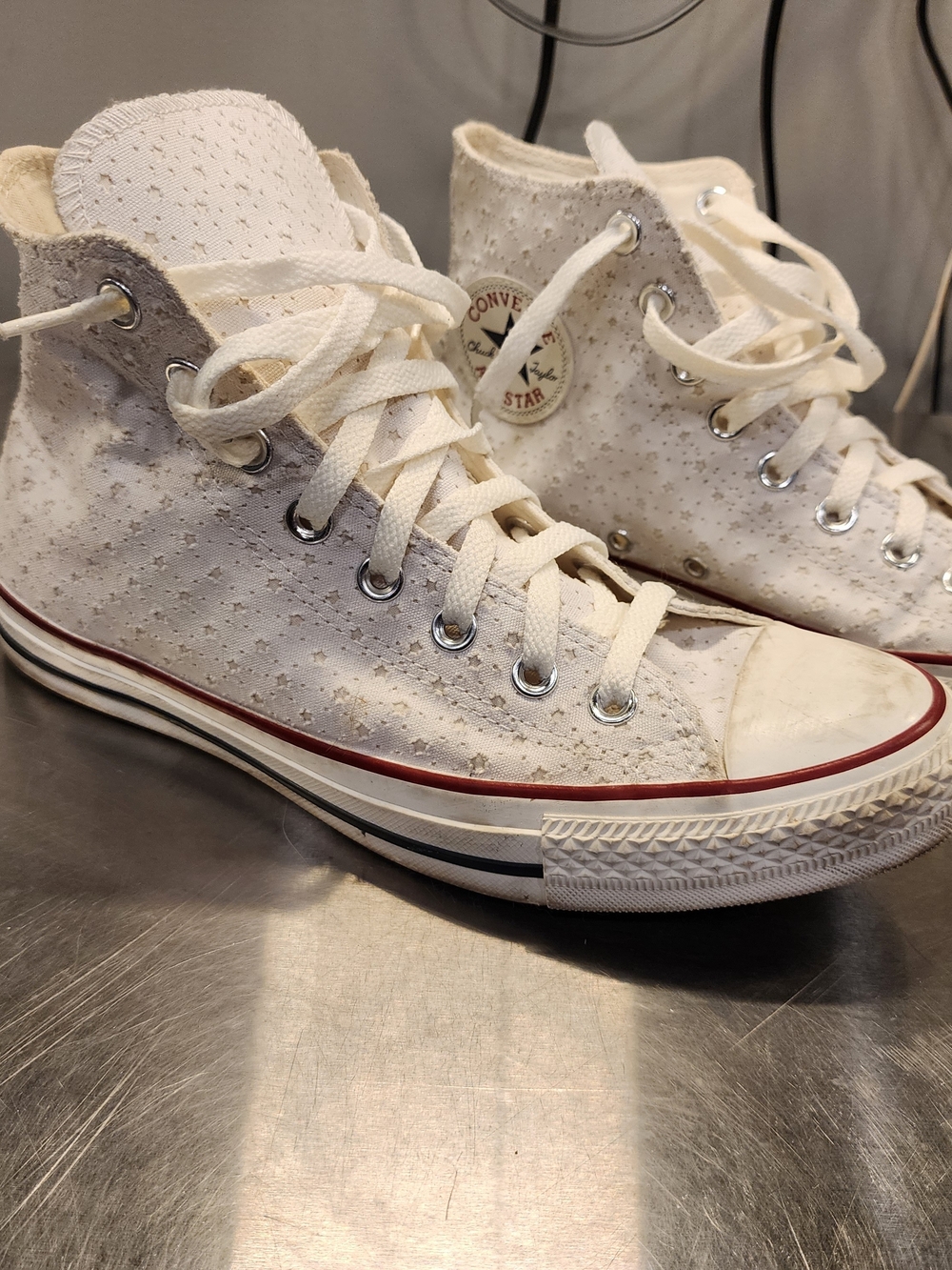 Converse Eyelet High Tops 10